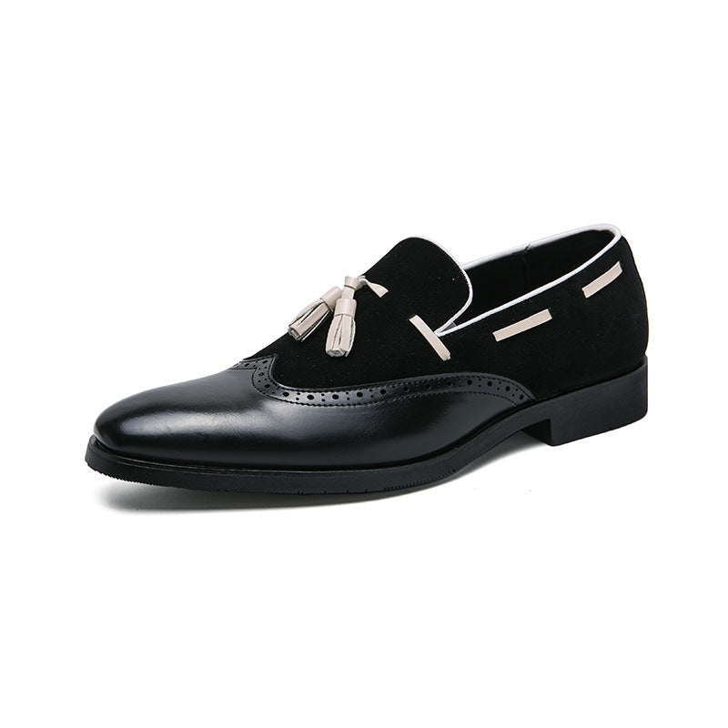 Damen Mokassins Modisch Quasten Detail Elegante Schuhe