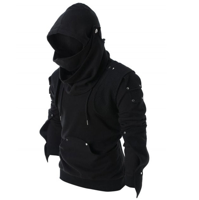 Herren Hoodie Kapuzenpullover Strukturiert Modern