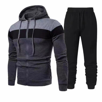 Herren Sportanzug Jogginghose Kapuzenoberteil Bequem - BerlinGlamour