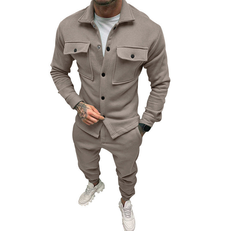 Herren Freizeit-Set Modern mit Taschen und Komfort