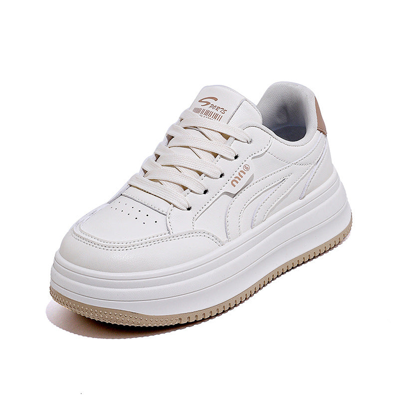 Damen Sneaker Plattform Sportlich Bequem Damenschuhe