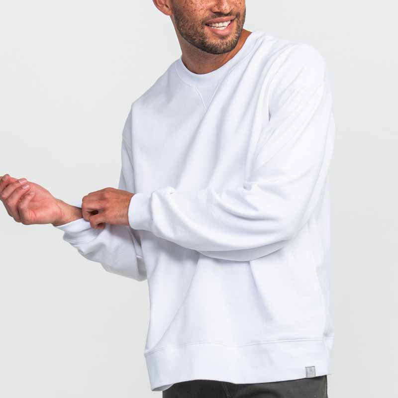 Herren Sweatshirt Lässig Rundhals Vintage Look Bequem