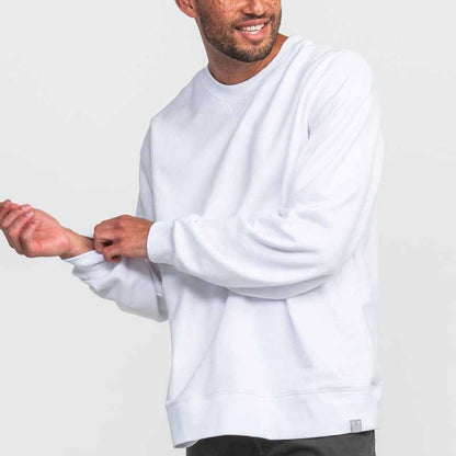 Herren Sweatshirt Lässig Rundhals Vintage Look Bequem