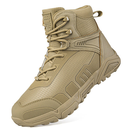 Herren Tactical Stiefel Hochleistungs Outdoor Schwarz