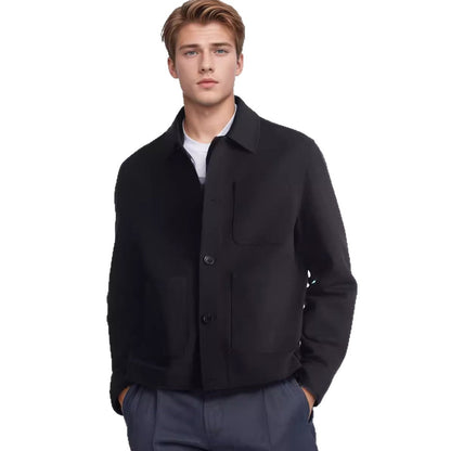 Herren Outdoor Jacke Funktionell Mit Vielen Taschen Modern