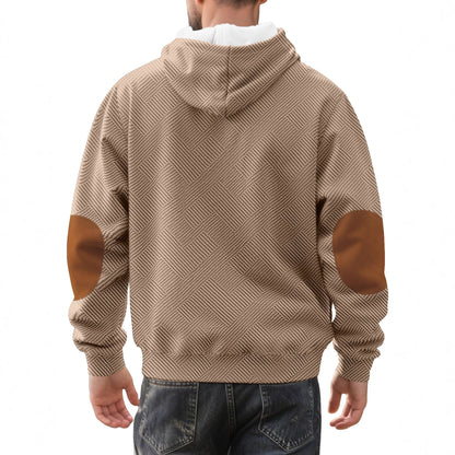 Herren Kapuzenpullover Modern Strukturiert Trendig