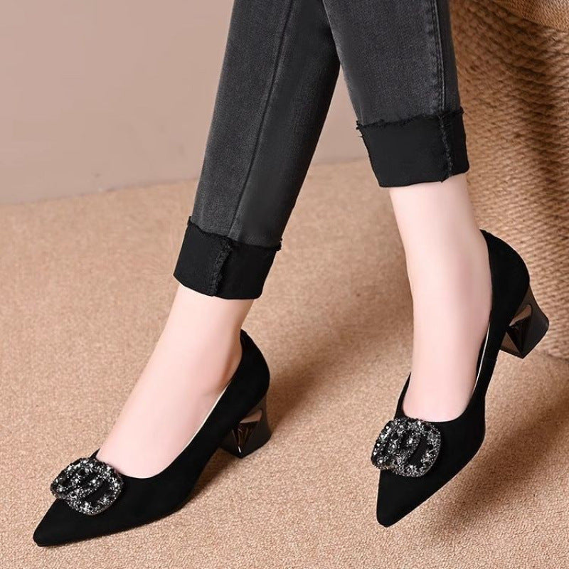 Damen Pumps Schmuck High Heels Elegante