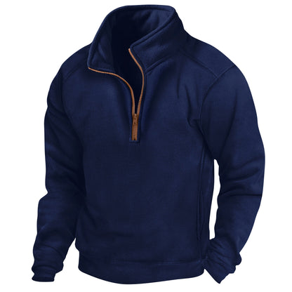 Herren Fleecejacke Robust Warm Reißverschluss