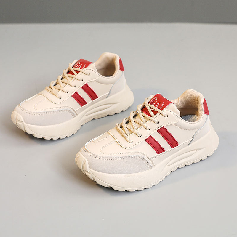Damen Sneaker Sportlich Bequem Dämpfend