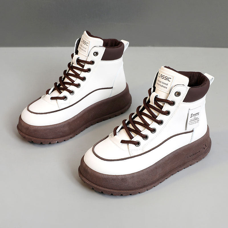 Damen Winter Sneaker High-Top Isolierend Robust