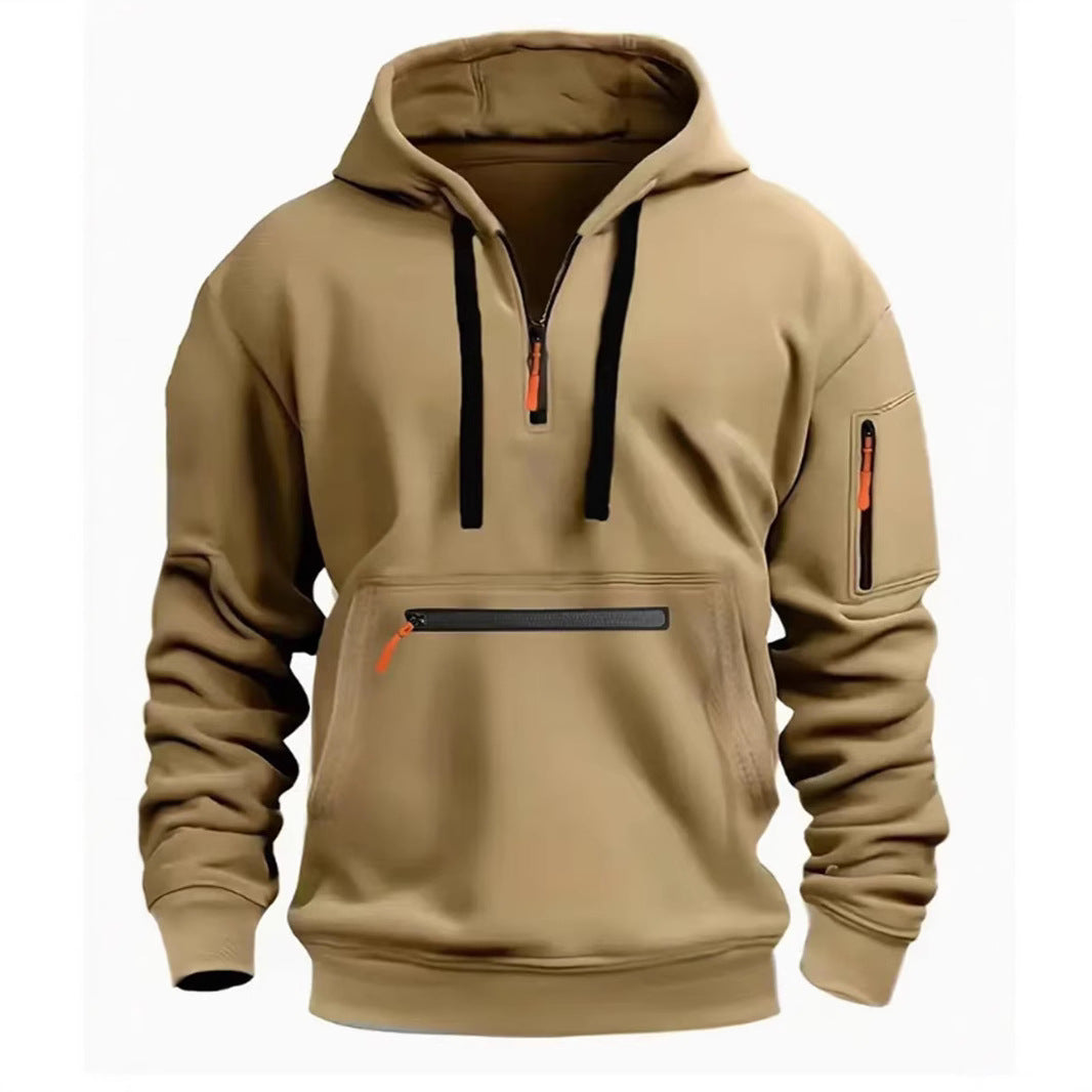 Herren Hoodie Modern mit Reißverschluss und Coolen Designs