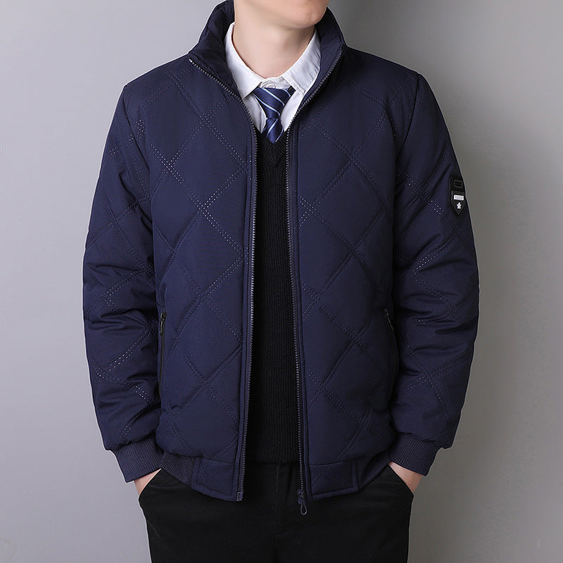 Reißverschluss Steppjacke Damen Elegant Business