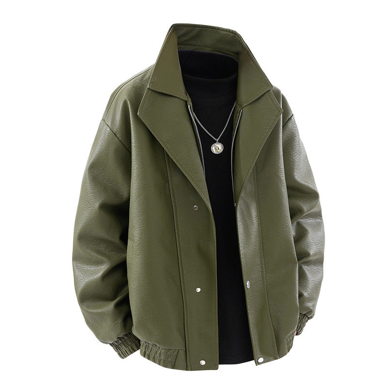 Lederjacke Herren Lässig Modern Berlin Style - BerlinGlamour