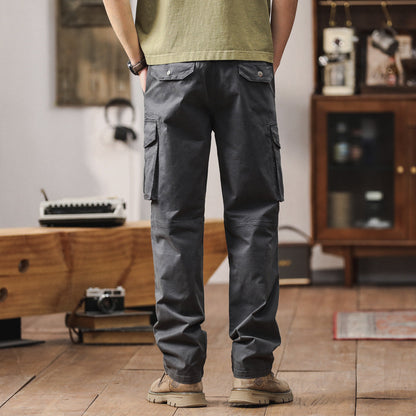 Herren Cargohose Multifunktional Strapazierfähig Mit Taschen