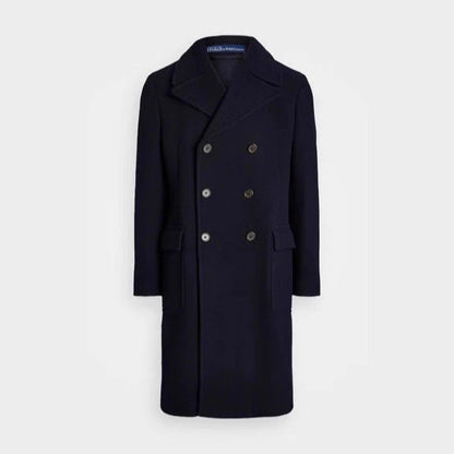 Herren Übercoat Klassisch Eleganter mit Weste