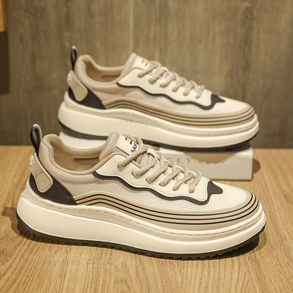 Damen Sneaker Sportlich Laufsohle Elastisch