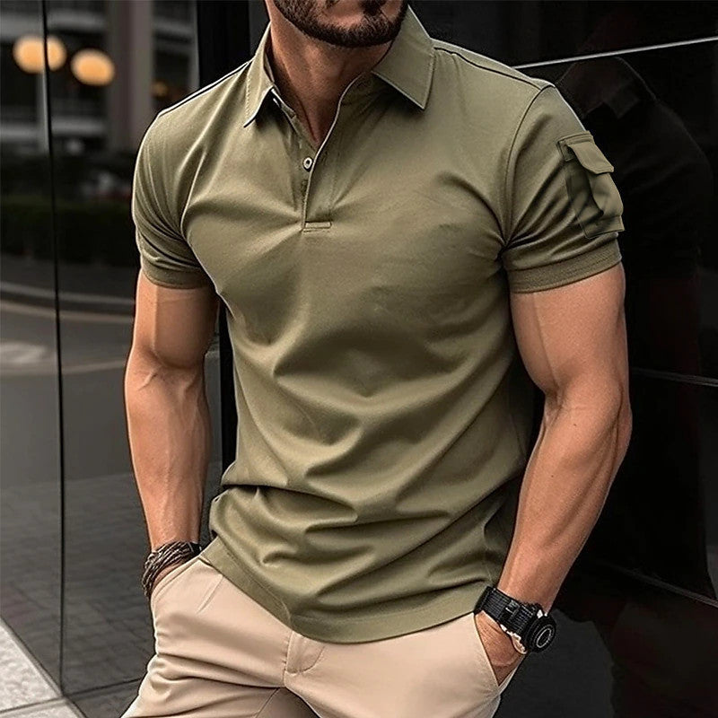 Herren Poloshirt Modern Sportlich Berlin Style