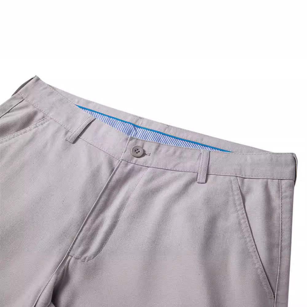 Herren Chino Hose Bequem Elastisch Slim Fit