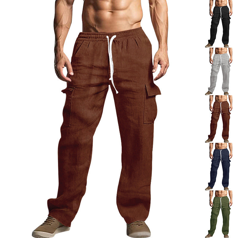 Herren Cargohose Bequem Verstellbar Komfort - BerlinGlamour