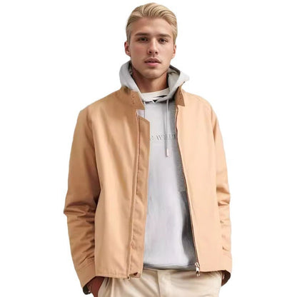 Herren Übergangsjacke Lässig Modern Slimfit