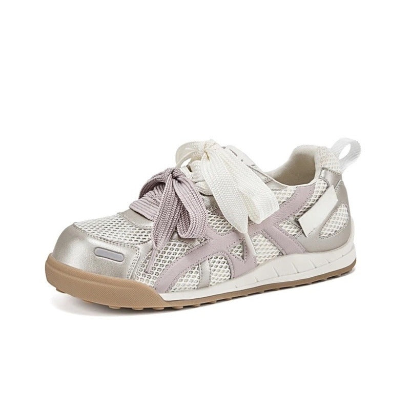 Damen Sneaker Atmungsaktiv Mesh Freizeitschuhe Sportlich