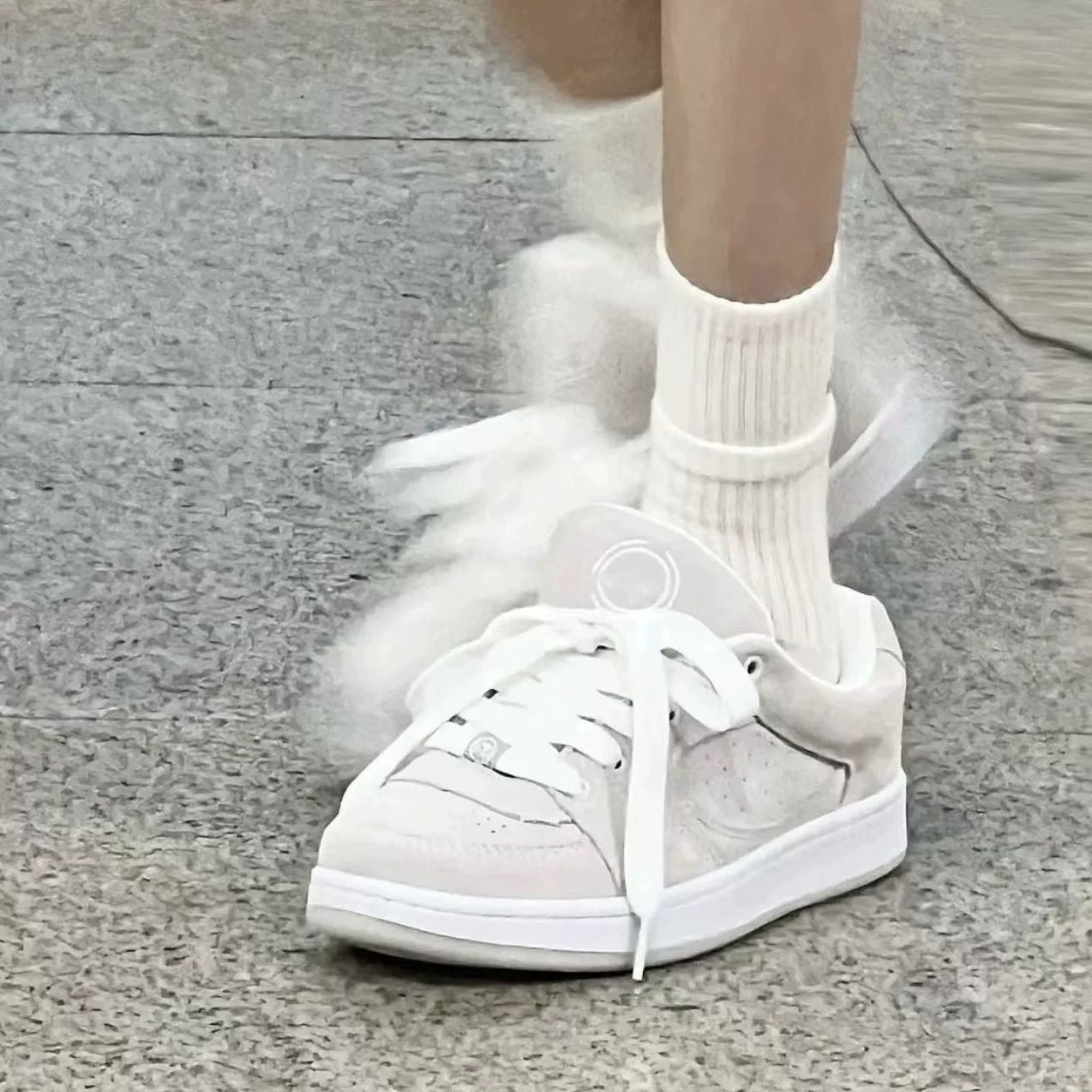 Damen Sneaker Bequem Lässig Modisch