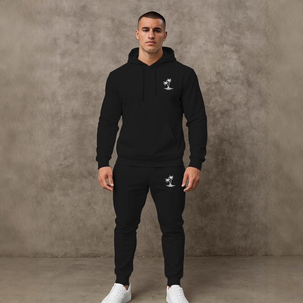 Herren Hoodie Set Bequem Jogginghose Sportlich - BerlinGlamour