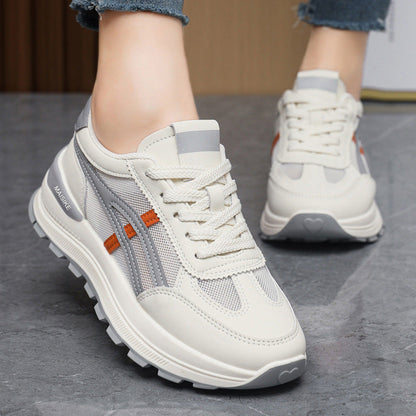 Damen Sport Sneaker atmungsaktiv mit Mesh und Polsterung