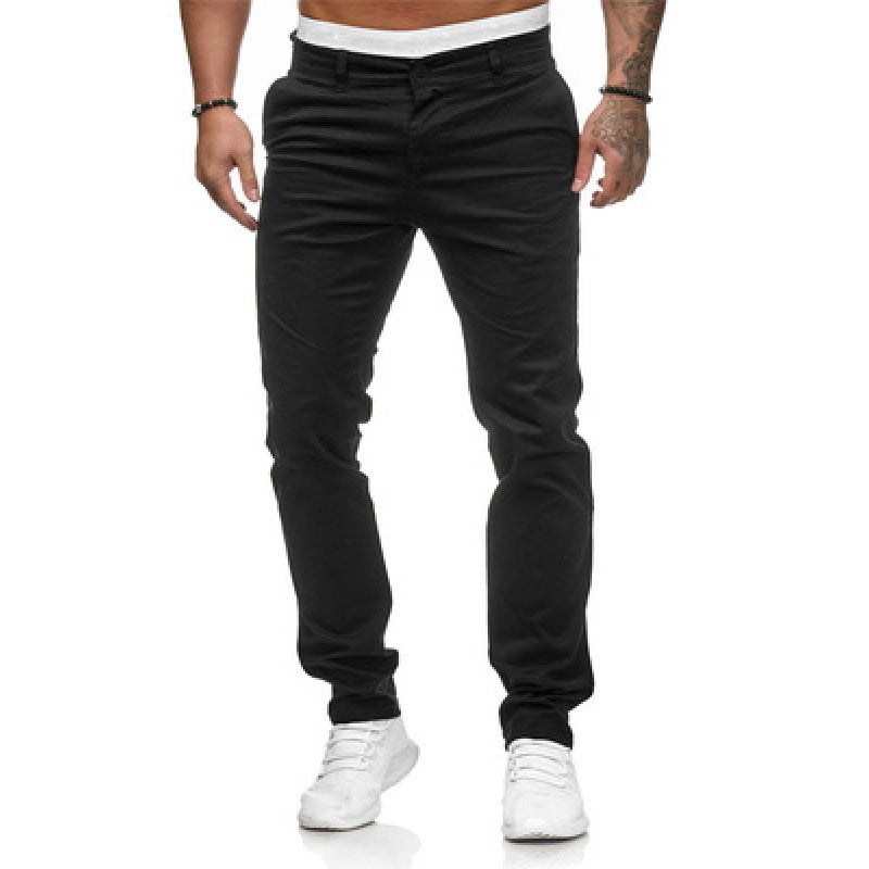 Herren Chinos Modern Slim Fit Berlin Style