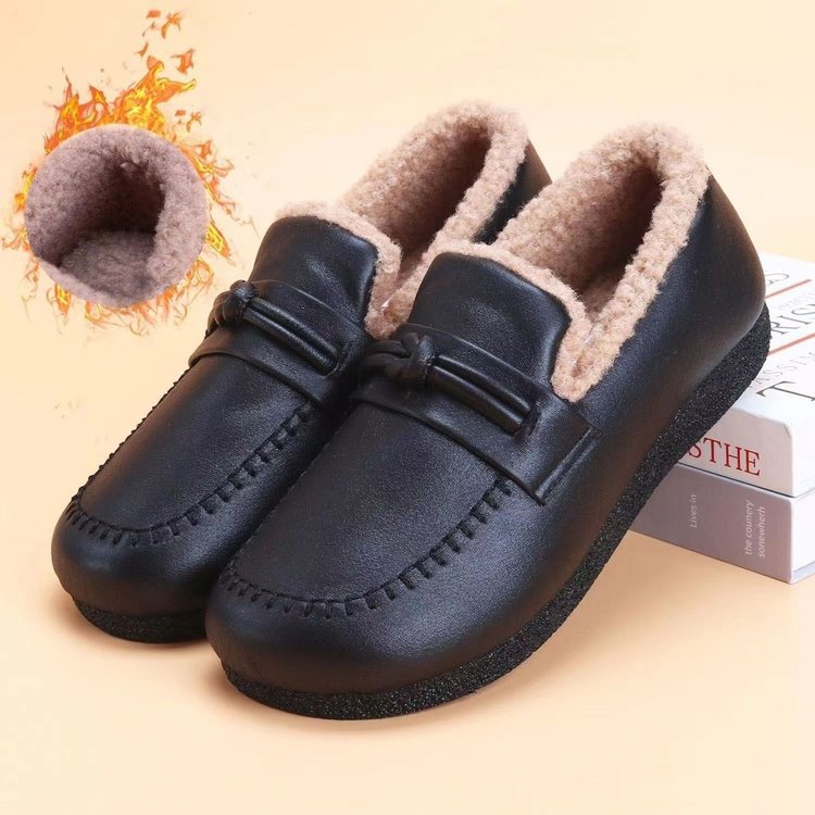 Damen Pantoffeln Warm Bequem Fleece Rutschfest - BerlinGlamour