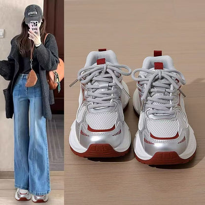 Damen Sneaker Bequem Rutschfest Kuschelig