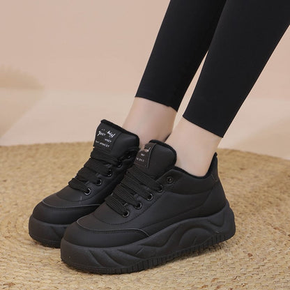 Damen Sneaker Chunky Rutschfest Hoch modisch