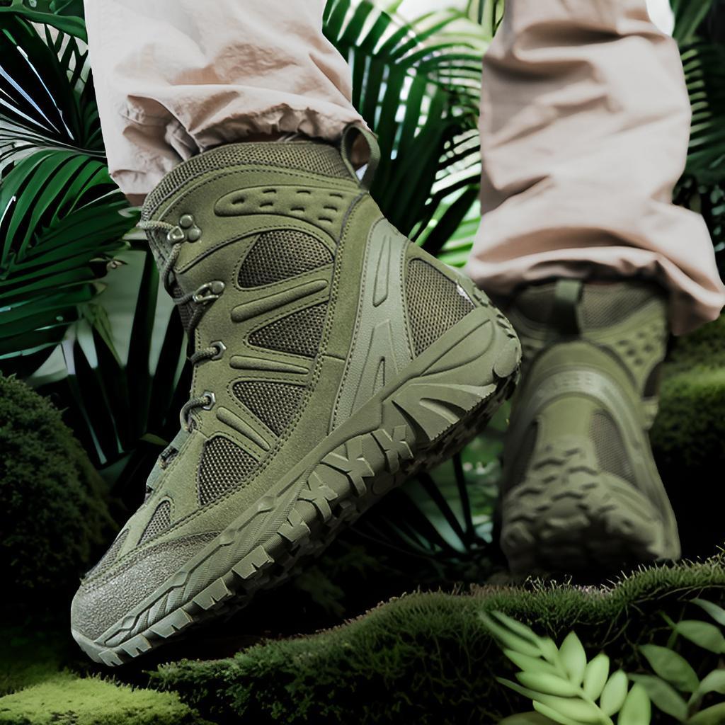 Herren Outdoor-Stiefel Wasserdicht Rutschfest Atmungsaktiv