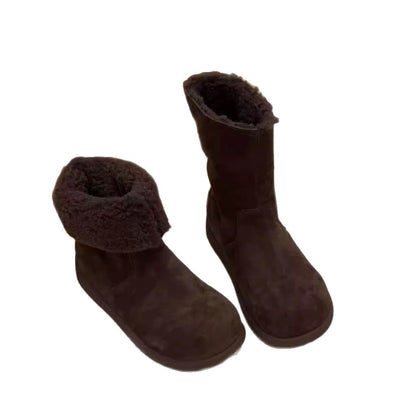Damen Winterboots Weich Gefüttert Warme Stiefel