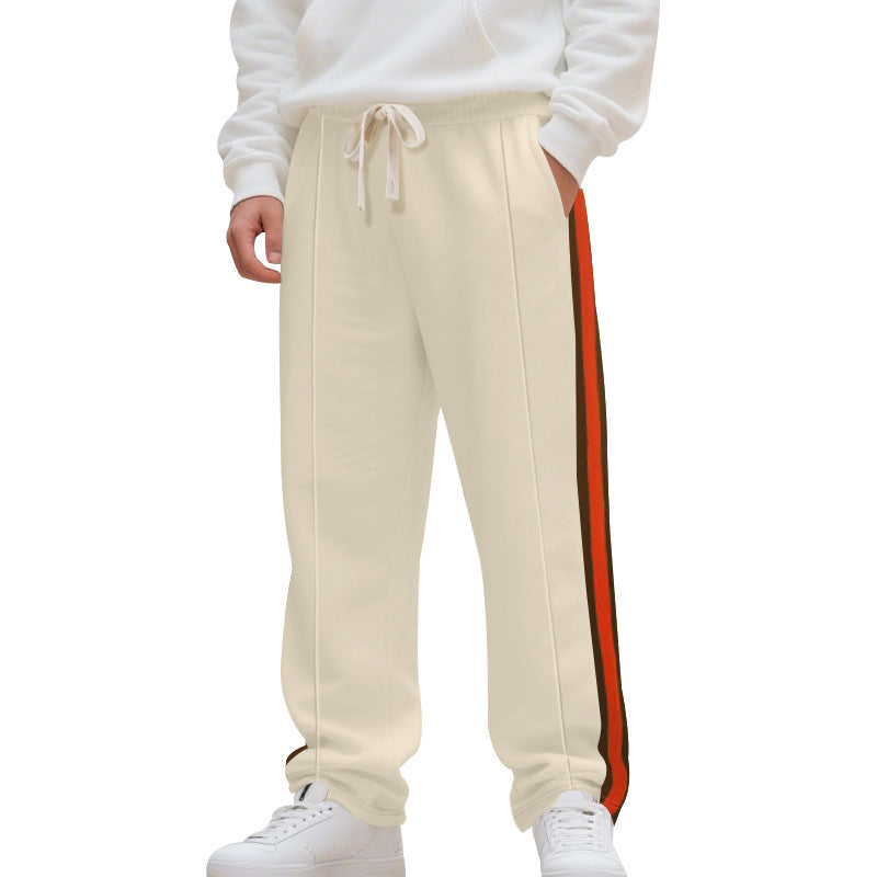 Herren Sporthose Urban Style Mit Kontraststreifen