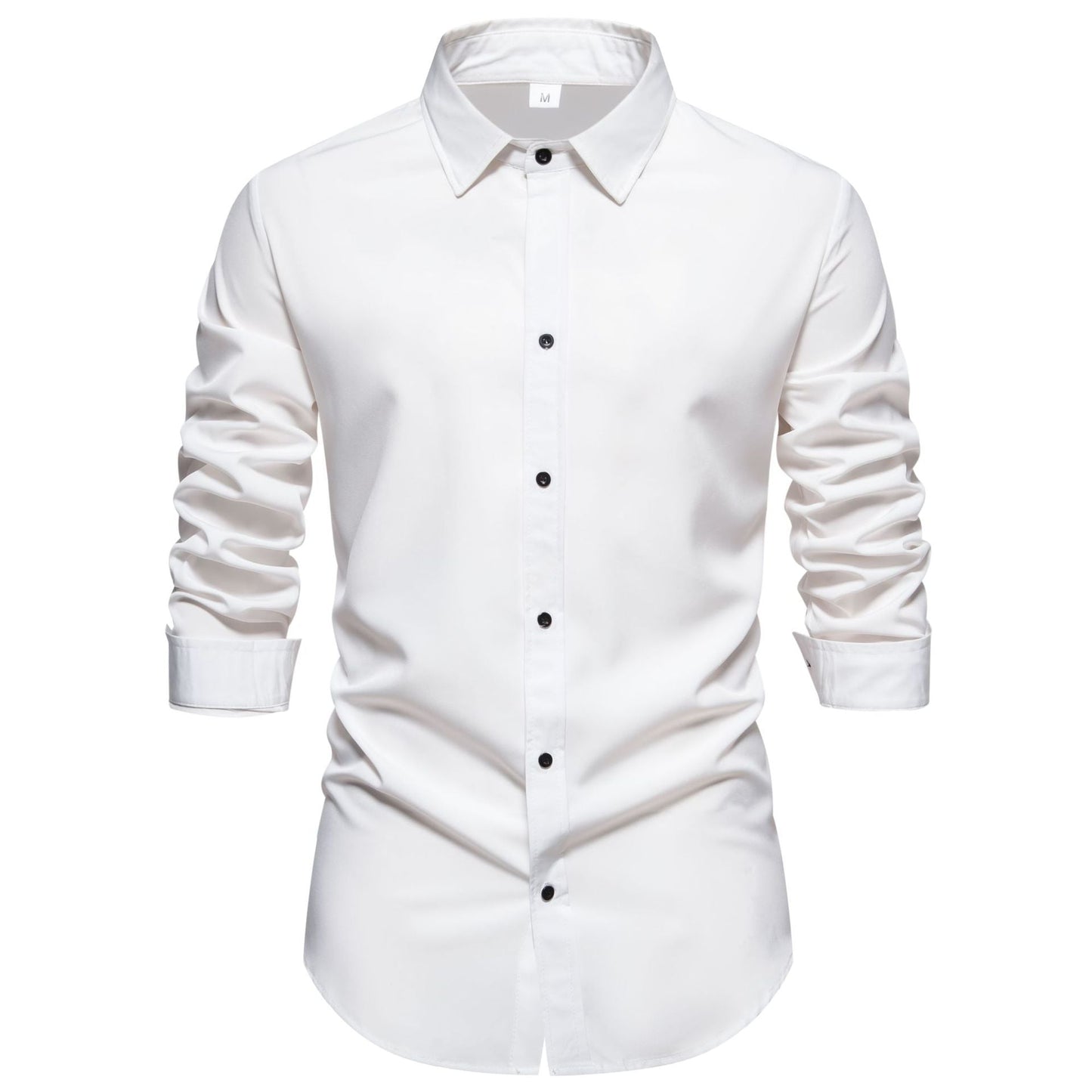 Herren Langarmhemd Modern Baumwolle Hochwertig Berlin
