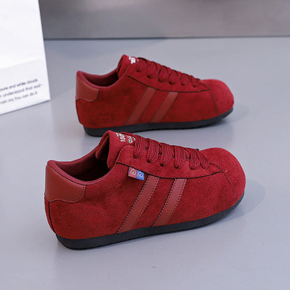 Damen Sneaker Lässig Weich Bequem Rutschfest