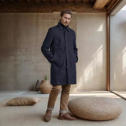 Herren Übergangsmantel Elegant Modern Berlin Stil