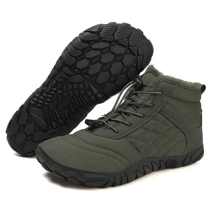 Damen Outdoor-Stiefel Warm Rutschfest Schnellschnürsystem Winter
