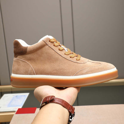 Damen Sneaker Wildleder Bequem Komfortabel Sportlich