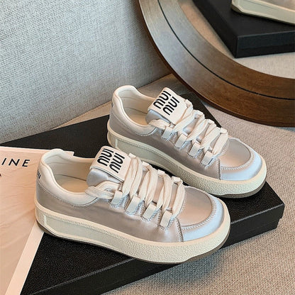 Damen Sneaker Elegante Sportschuhe Weite Sohle