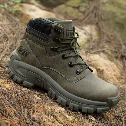 Herren Outdoor-Stiefel Wasserdicht Rutschfest Komfortabel