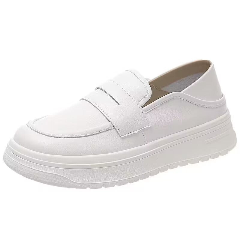 Damen Schuhe Plateau Slip-On Bequem Modisch