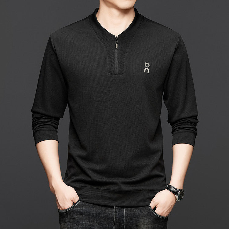 Herren Pullover Funktionell Reißverschluss Modern Design