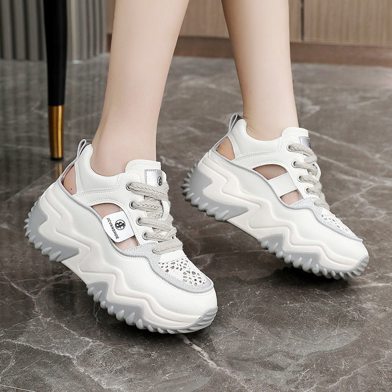 Damen Sneaker Chunky bequem Luftdurchlässig Moderne Mode