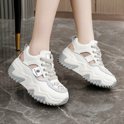 Damen Sneaker Chunky bequem Luftdurchlässig Moderne Mode