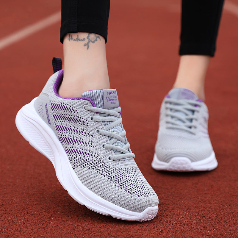 Damen Laufschuhe atmungsaktiv Leichtlaufschuhe mit Dämpfung