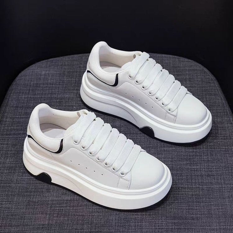 Damen Sneaker Klassisch Bequem Laufsohle
