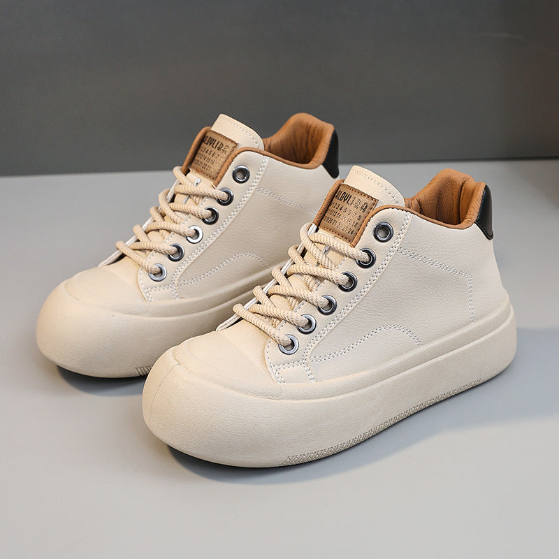 Damen Sneaker High-Top bequem Sportlich Schwarz