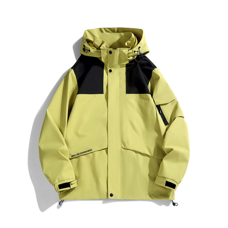 Herren Windjacke Wasserabweisend Funktionell Modern - BerlinGlamour